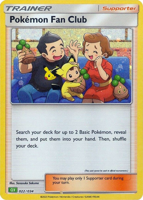 Trading Card Game Classic Classic Collection Pokemon Fan Club #22 CLV、ToyWiz、kayou