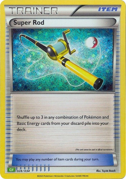 Pokemon Trading Card Game Classic Classic Collection Super Rod #28 CLV、ToyWiz、kayou