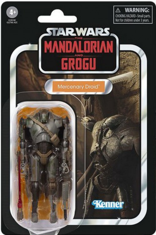 Star Wars The Mandalorian & Grogu 2026 Vintage Collection Mercenary Droid Action Figure (Pre-Order ships September)、ToyWiz、kayou