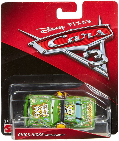 Disney Pixar Cars Cars 3 Chick Hicks with Headset 155 Diecast Car ...