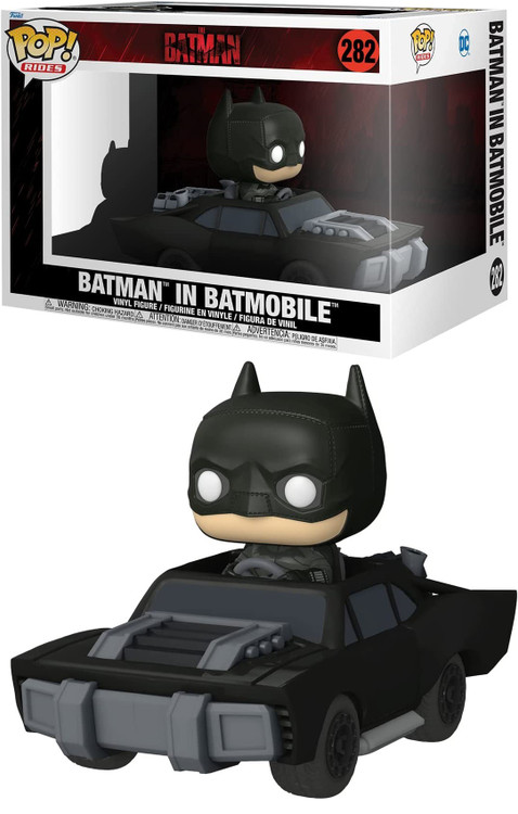 Funko DC Comics The Batman POP! Rides Batman & Batmobile Super Deluxe Vinyl Figure #282 Damaged Package、ToyWiz、kayou