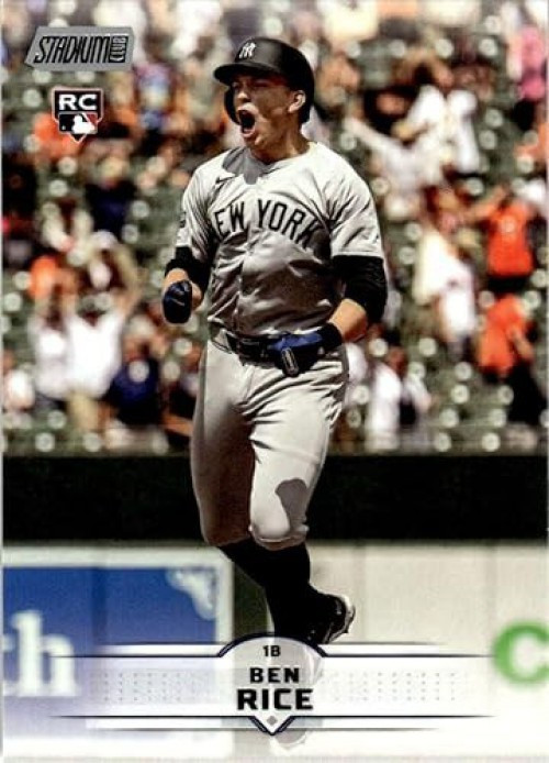 MLB 2025 Stadium Club Ben Rice #196 Rookie、ToyWiz、kayou