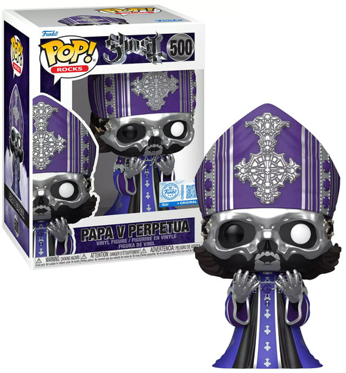 Funko Ghost POP! Rocks Papa V Perpetua Exclusive 5-Inch Vinyl Figure #500、ToyWiz、kayou