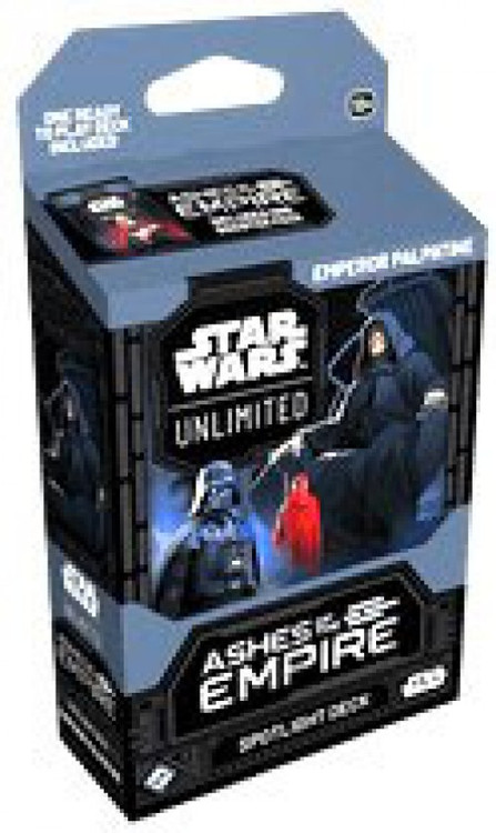 Star Wars: Unlimited Trading Card Game Ashes of the Empire Emperor Palpatine Spotlight Deck 50 Cards (Pre-Order ships September)、ToyWiz、kayou