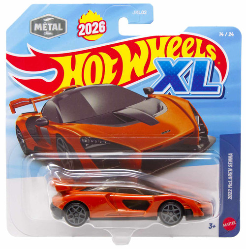 Hot Wheels XL 2022 McLaren Senna Die Cast Car、ToyWiz、kayou