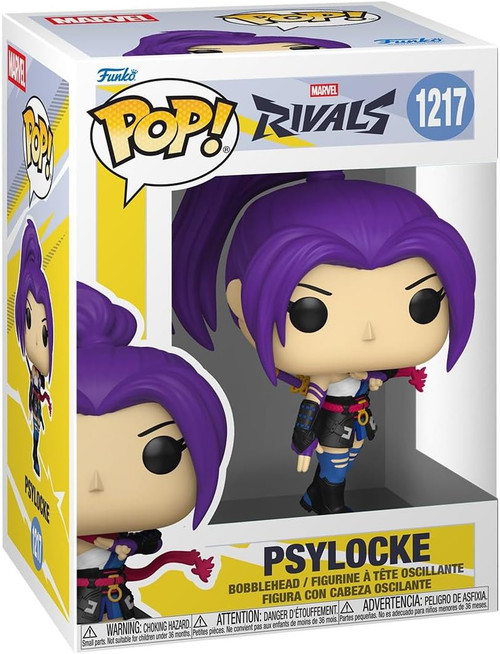 Funko Marvel Rivals POP! Games Psylocke Vinyl Figure #1217、ToyWiz、kayou
