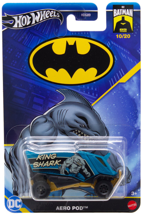 Hot Wheels Batman Silver Series Aero Pod Diecast Car、ToyWiz、kayou