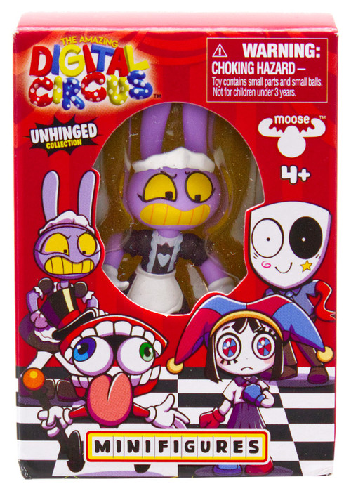 The Amazing Digital Circus Unhinged Collection Maid Jax 2-Inch Mini Figure、ToyWiz、kayou