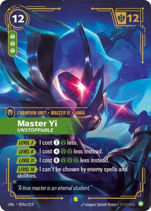 Riftbound League of Legends Trading Card Game Unleashed Single