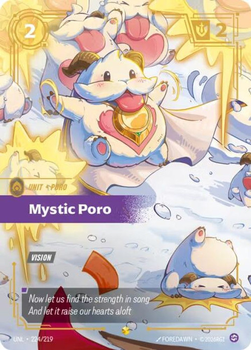 Riftbound League of Legends Trading Card Game Unleashed Single