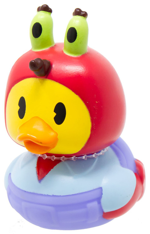 Spongebob Squarepants Duckalooz Mr. Krabs Rubber Duck、ToyWiz、kayou