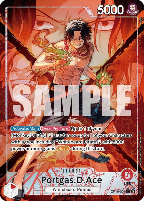 ドラゴンボールカード ace One Piece Trading Card Game The Time of Battle Single Card Leader