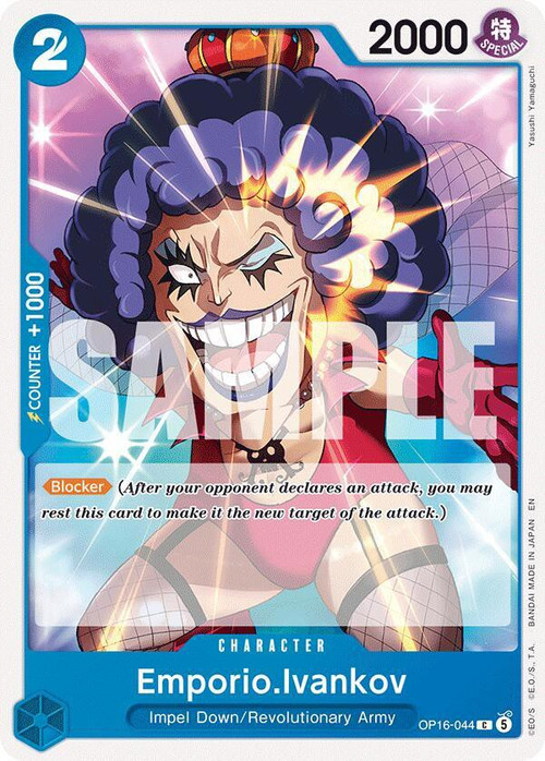 ivankov one piece card game OP13-008 Emporio.Ivankov : Common English TCG : OP13: Carrying on His Will place the rest at the bottom of your deck in any order Emporio Ivankov OP05-004 UC Awakening