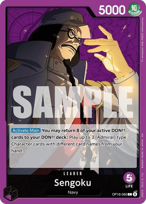 One Piece Trading Card Game The Time of Battle Single Card Leader