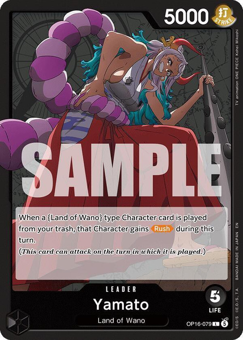 One Piece Trading Card Game The Time of Battle Single Card Leader