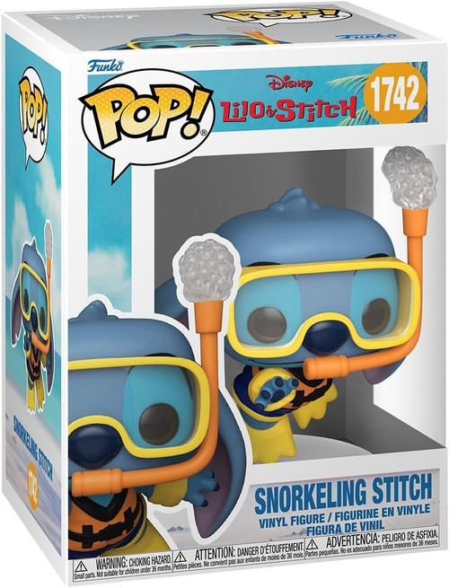 Funko Lilo & Stitch POP! Disney Snorkeling Stitch Vinyl Figure #1742、ToyWiz、kayou