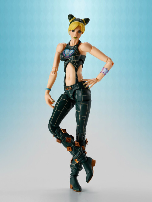 Tamashii Nations JoJo's Bizarre Adventure S.H.Figuarts Jolyne Cujoh 6.1-Inch Collectable Figure (Pre-Order ships January)、ToyWiz、kayou
