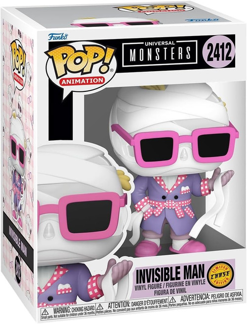 Funko Universal Monsters POP! Movies Invisible Man Vinyl Figure Chase、ToyWiz、kayou
