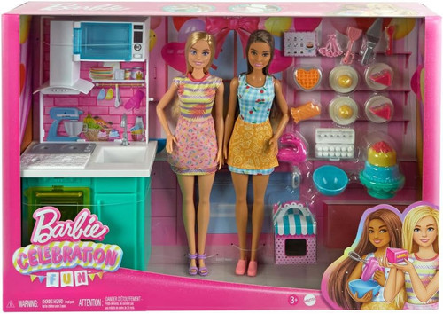 Barbie Celebration Fun Baking Party Doll Playset、ToyWiz、kayou