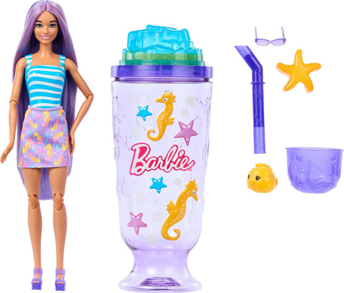 Barbie POP Reveal Sea Slushy Series PURPLE Doll、ToyWiz、kayou