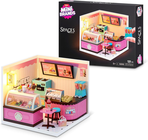 5 Surprise Mini Brands Spaces Collection Sweet Scoop Playset Zuru