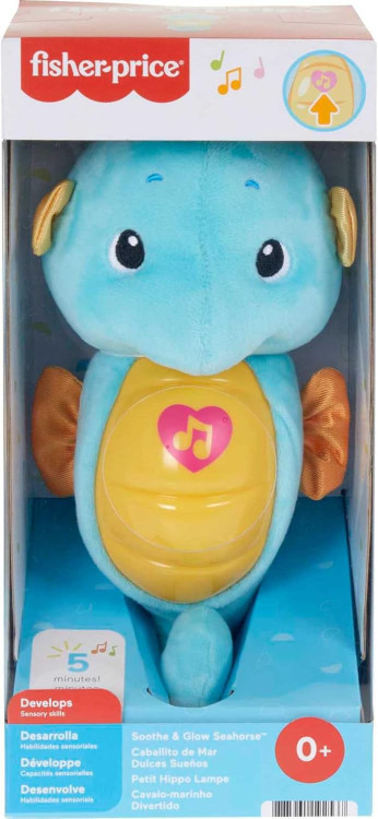 Fisher Price Soothe & Glow Seahorse Feature Plush、ToyWiz、kayou