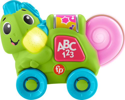 Fisher Price Link Squad Crawl 'n Colors Chameleon Push Along Vehicle、ToyWiz、kayou