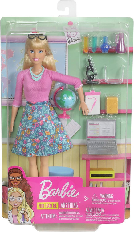Barbie You Can Be Anything Teacher 13.25-Inch Doll Damaged Package、ToyWiz、kayou