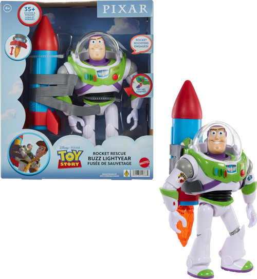 Disney / Pixar Toy Story Rocket Rescue Buzz Lightyear 10-Inch Feature Figure、ToyWiz、kayou