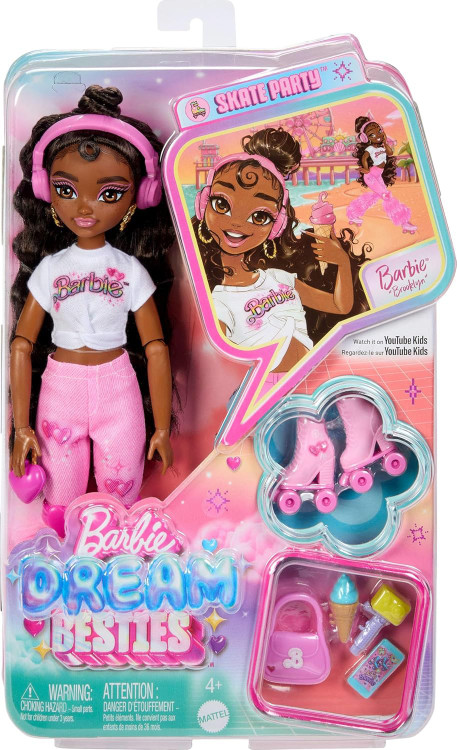Barbie Dream Besties Skate Party Brooklyn Doll、ToyWiz、kayou