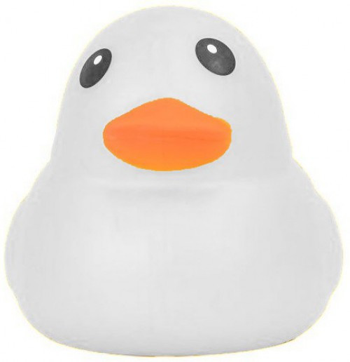 Laffy Quacks Jumbo Squishy Duck WHITE 6-Inch Squeeze Toy、ToyWiz、kayou