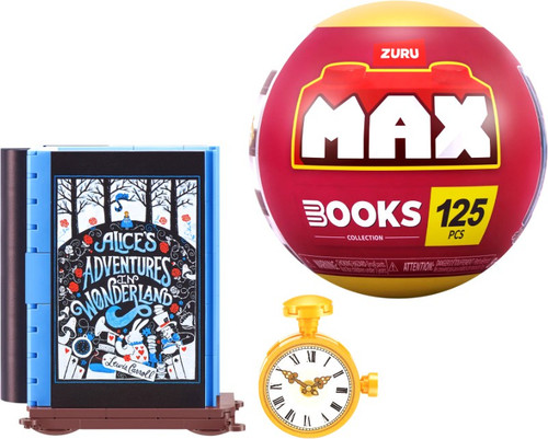 MAX Brick Construction Books Alice in Wonderland Set 125 Pieces、ToyWiz、kayou