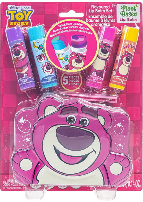 Disney / Pixar Toy Story Lotso Lip Balm Tin Set、ToyWiz、kayou