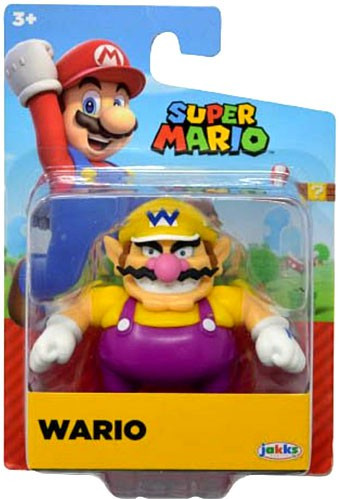 World of Nintendo Super Mario Wario 2.5-Inch Mini Figure、ToyWiz、kayou