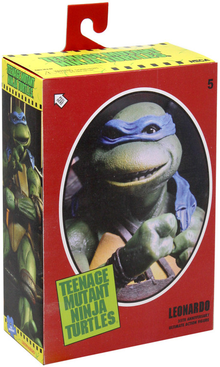 Neca Teenage Mutant Ninja Turtles 35th Anniversary Leonardo Action Figure Damaged Package、ToyWiz、kayou