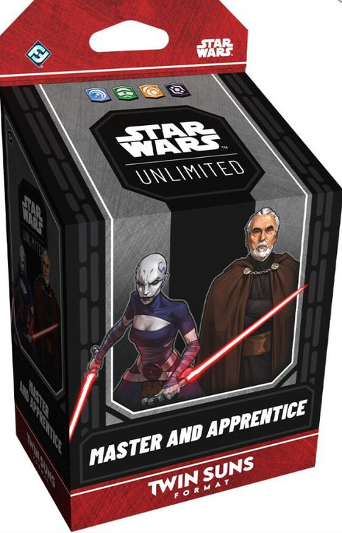 Disney Star Wars Unlimited Master and Apprentice Count Dooku and