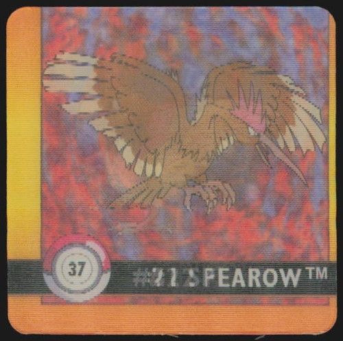 Pokemon Spearow + Fearow Flipz 3D #37、ToyWiz、kayou