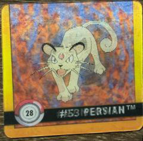 Pokemon Meowth + Persian Flipz 3D #28 Slight Damage、ToyWiz、kayou