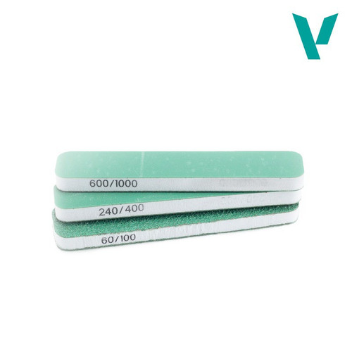 Vallejo Flexi Sanders Dual-Grit set of 3 tool 80x30x12mm、ToyWiz、kayou