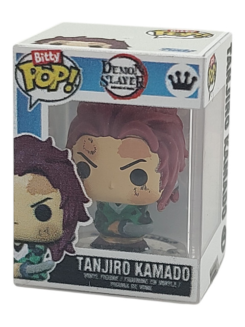Funko Demon Slayer Bitty POP! Tanjiro Kamado 1.25-Inch 1/6 Micro Figure Loose、ToyWiz、kayou