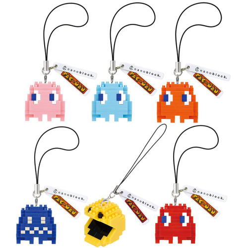 nanoCharm Pac-Man 2.12-Inch Blind Pack 1 RANDOM Charm、ToyWiz、kayou