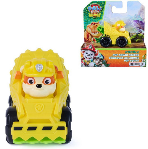 Paw Patrol The Dino Movie Pup Squad Racer Rubble Vehicle、ToyWiz、kayou