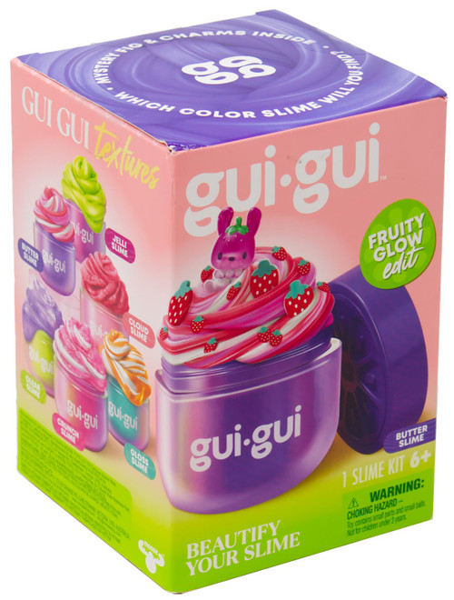 Gui-Gui Fruity Glow Edit Slime BUTTER Pack、ToyWiz、kayou