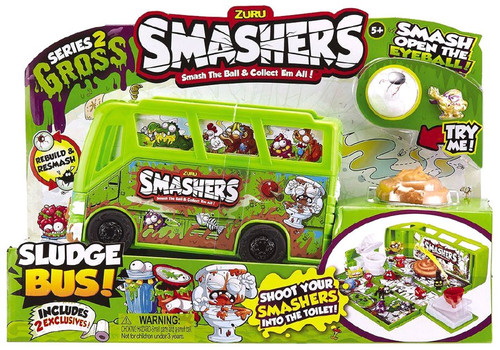 Smashers Series 2 Gross Sludge Bus Playset Damaged Package、ToyWiz、kayou