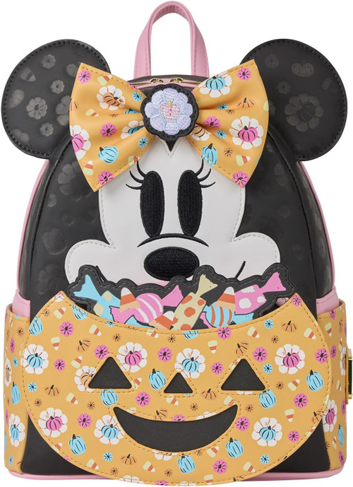 cute disney mini backpack Loungefly x Princess Sidekicks Handbag Green – Open and Clothing Head to the beach with this vibrant mini backpack that features Mickey and Minnie relaxing on fun and fruity floaties Disney Minnie Mouse Pumpkin Mini
