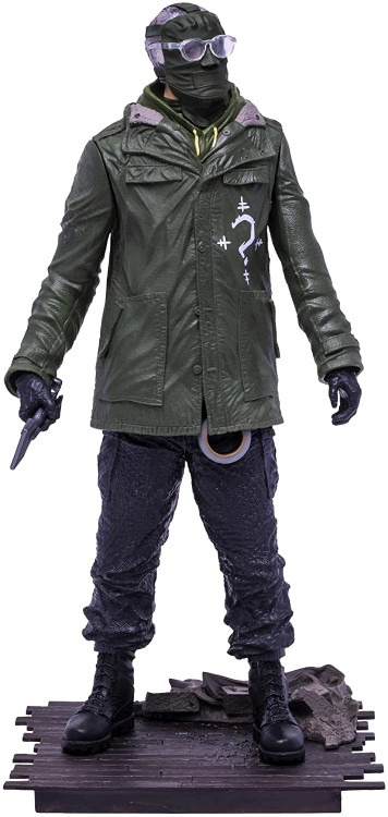 McFarlane Toys DC Multiverse The Riddler 12-Inch Statue The Batman Movie, Damaged Package、ToyWiz、kayou
