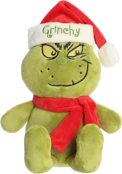 Dr. Seuss How the Grinch Stole Christmas Grinchy Grinch 6-Inch Plush、ToyWiz、kayou