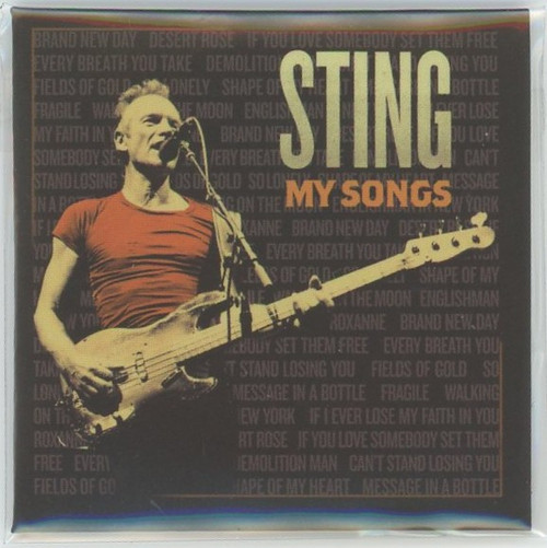 Mini Brands! Really Works Vinyl Message In a Bottle (Sting) Common Mini Vinyl Record Loose、ToyWiz、kayou