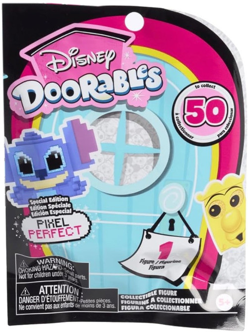 Disney Doorables Pixel Perfect Special Edition MINI Peek Mystery Pack 1 RANDOM Figure、ToyWiz、kayou