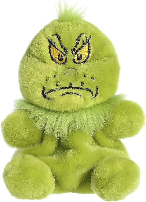 Dr. Seuss How the Grinch Stole Christmas! Palm Pals The Grinch 5-Inch Mini Bean Bag Plush Frown、ToyWiz、kayou